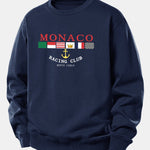 Monaco Print Relax Fit Sweatshirt