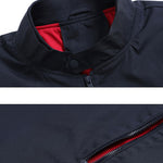 Stand Collar Zip Up Jacket