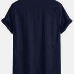 Linen Pocket Button Up Shirt