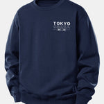 Tokyo Osaka Print Relax Fit Sweatshirt