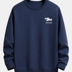 Shark Print Relax Fit Sweatshirt