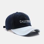 California Embroidery Denim Cotton Baseball Cap
