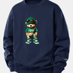Cool Bear Print Relax Fit Sweatshirt