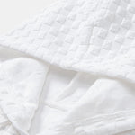 Relax Fit Checkerboard Jacquard Hoodie