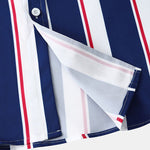 Men's Colorful Striped Long Sleeve Casual Shirt