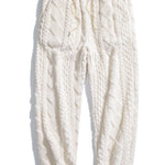 Geometry Jacquard Teddy Hoodie & Jogger Pants