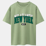 New York Print Drop Shoulder Oversize T-Shirt