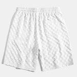 Checkerboard Jacquard Shorts