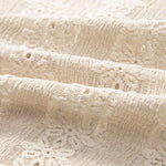 Floral Jacquard Textured Cuban Shirt