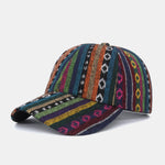 Bohemian Geometry Jacquard Pattern Baseball Cap