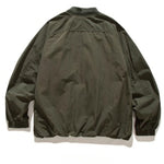 Retro Solid Color Loose Jacket