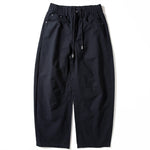 Casual Wide-Leg Cotton Workwear Trousers
