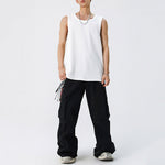 American Textured Loose Casual Vest