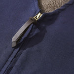 Retro Solid Color Casual Fleece Vest