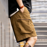 Vintage Big Pocket Waterproof Shorts