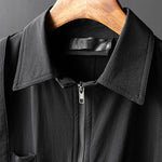 Tooling Solid Color Casual Five Point Jumpsuit