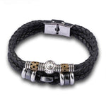 Buddha Stones 12 Constellations of the Zodiac Hematite Protection Bracelet