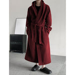 Warm Loose Thick Long Nightgown
