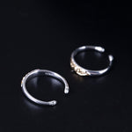 Buddha Stones 925 Sterling Silver Lotus Flower New Beginning Ring