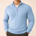 MARCIVO ZIP TURTLENECK