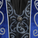 Men's Vintage Punk Medieval Long Tailed Coat
