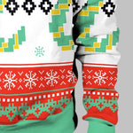 Men's 'Merry Christmas' Lettering Crew Neck T-shirt