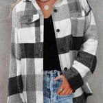 Zeagoo Women's Checked Shirt-Jacket (DE Only)