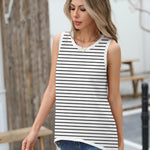 Zeagoo Sweater Vest Women Crew Neck Sleeveless Tank Tops