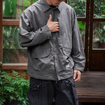Outdoor Functional Wrinkle-free Nylon Multi-pocket Work Jacket
