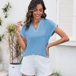 Zeagoo Women's Blouses Elegant Chiffon T-Shirt (DE Only)