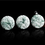 Buddha Stones Mountain Landscape Jade Abundance String Necklace