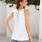 Zeagoo Tank Top Damen Sommer Neckholder Oberteile (DE Only)