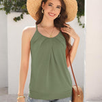 Zeagoo Tank Top Damen Sommer Neckholder Oberteile (DE Only)