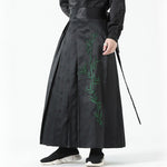 Bamboo Embroidery Loose Culotte