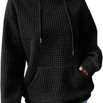 Zeagoo Hoodie Oversize Hoodie Casual Waffle Pullover (DE Only)