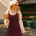 Zeagoo Women's Boho Summer Dress Bohemian Mini Dress (DE Only)