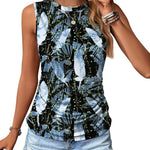 Zeagoo Ruched Tank Tops Dressy Casual Shirts