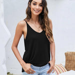 Zeagoo Tank Top V-Neck Sleeveless Summer Tops (DE Only)