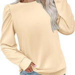 Zeagoo Tunic Tops for Women Casual Crew Neck Pullover