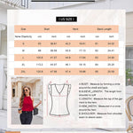 Zeagoo High Neck Halter Tops Sleeveless Flowy Cami Blouse