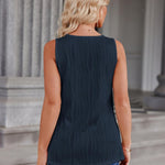 Zeagoo Women Summer Tops Cute Tank Tops V Neck 2024 Trendy Fashion Sleeveless Shirts