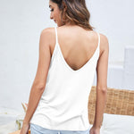 Zeagoo Tank Top V-Neck Sleeveless Summer Tops (DE Only)