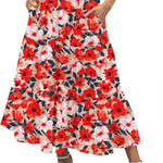Zeagoo Rock Damen Elegant Hohe Taille Skirt (DE Only)