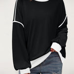 Zeagoo Women Oversize Sweatshirts Pullover Tops