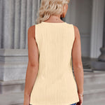 Zeagoo Women Summer Tops Cute Tank Tops V Neck 2024 Trendy Fashion Sleeveless Shirts