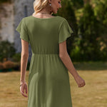 Zeagoo Summer Dress Women's Short Sleeve Dresses (DE Only)