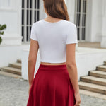 Zeagoo Women's A-Line Mini Skater Skirt (DE Only)