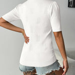 Zeagoo Short Sleeve Sweaters Soft Casual V Neck Pullover Tops