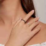 Sterling Silver Ring with Paw Design