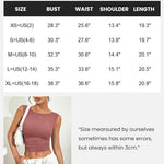 Zeagoo Going Out Tops Slim Fit Sleeveless Crop Tank Tops